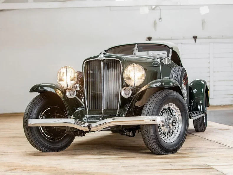 1932 Auburn Boattail sold by Reimel Motor Cars