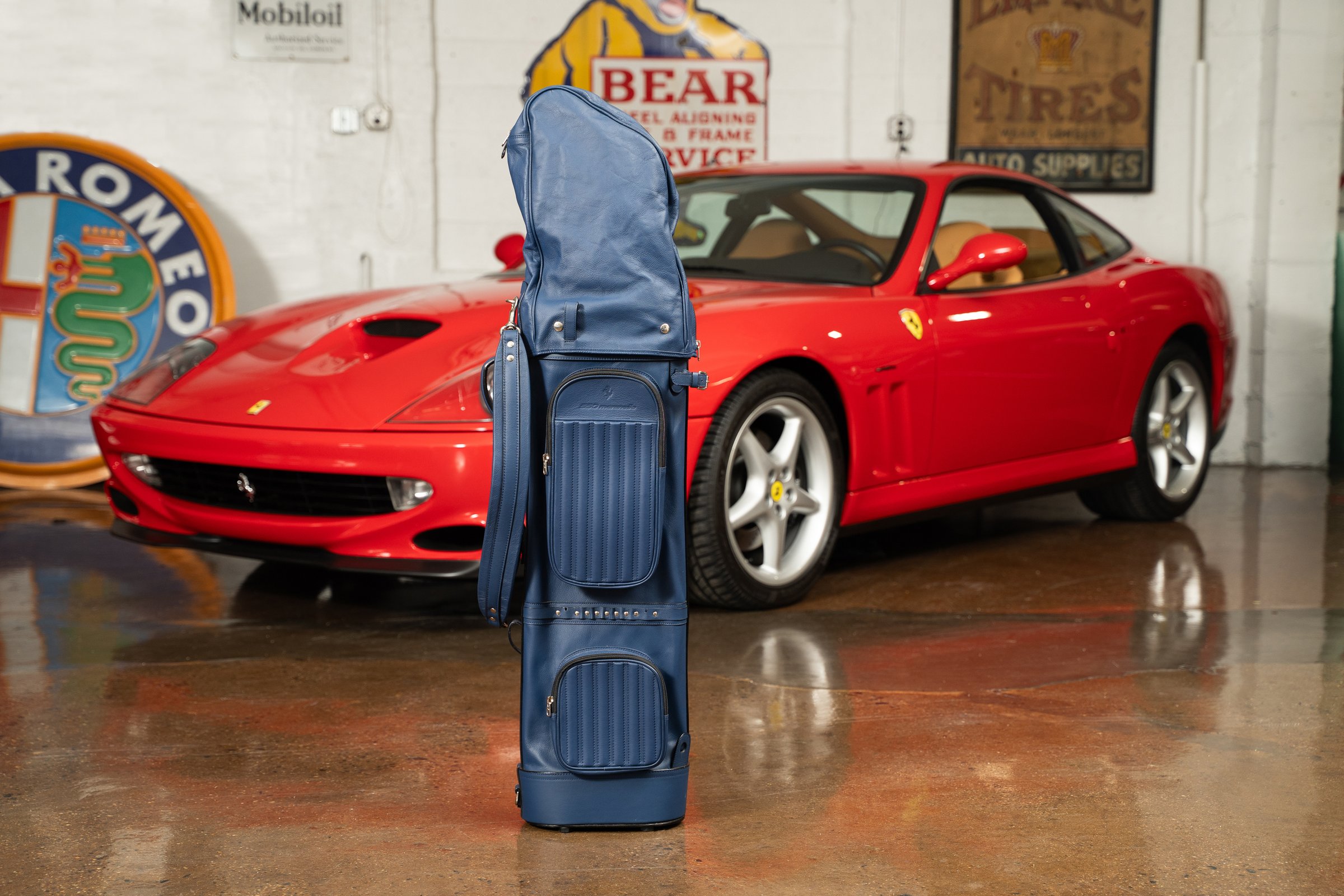 2000 Ferrari 550 Maranello Golf Bag By Schedoni